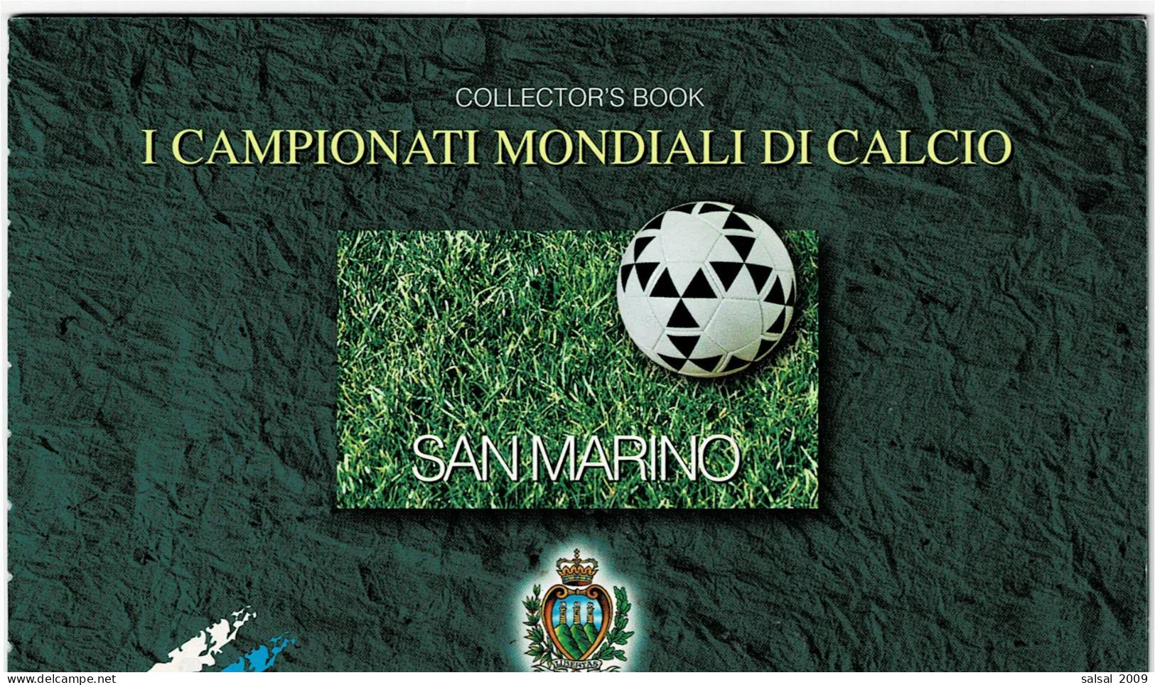 SAN MARINO ,Libretto ,Coppa Del Mondo Di Calcio -Francia ,qualita Splendida - Postzegelboekjes