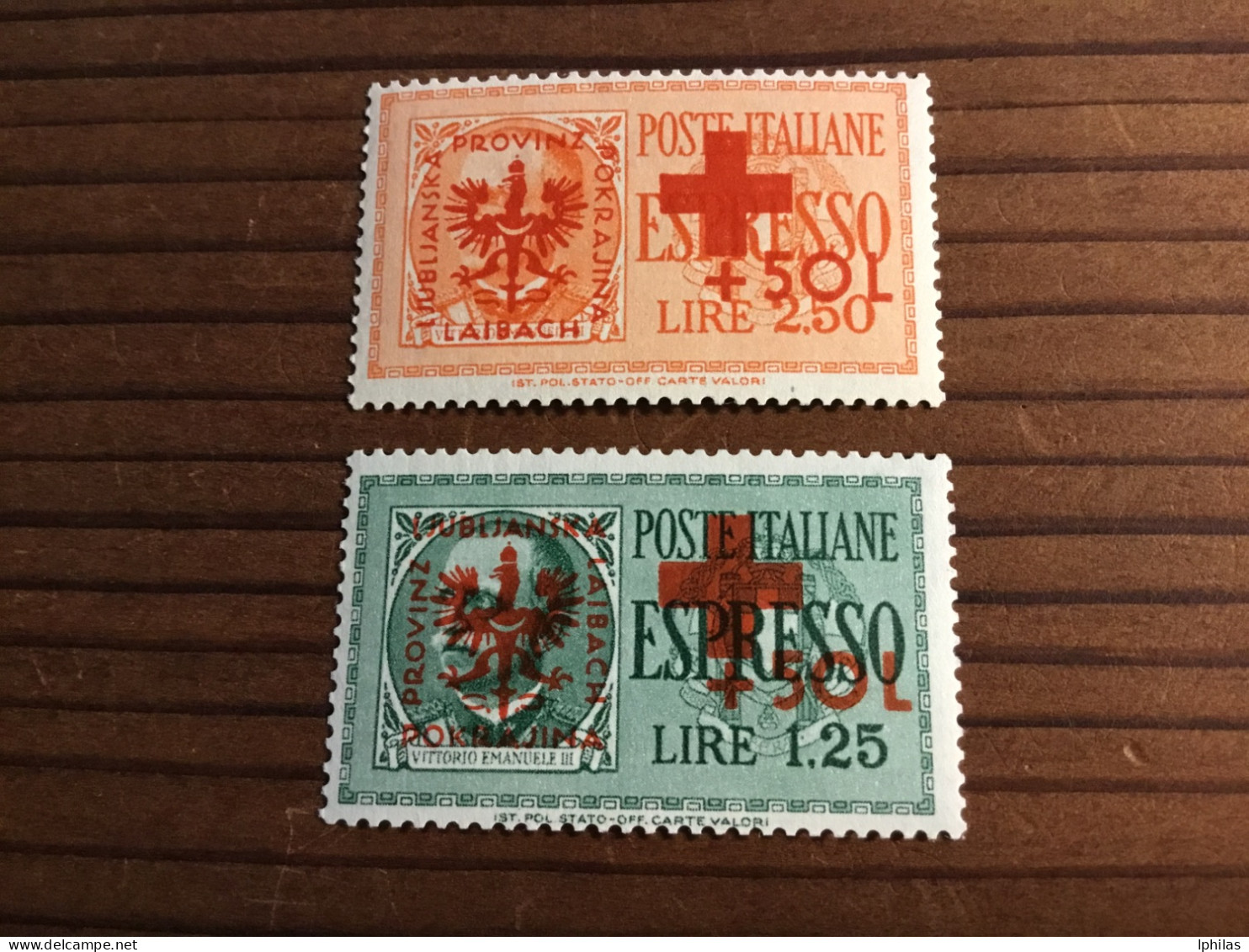 Laibach 1944 Postfrisch ** MNH** - Ljubljana