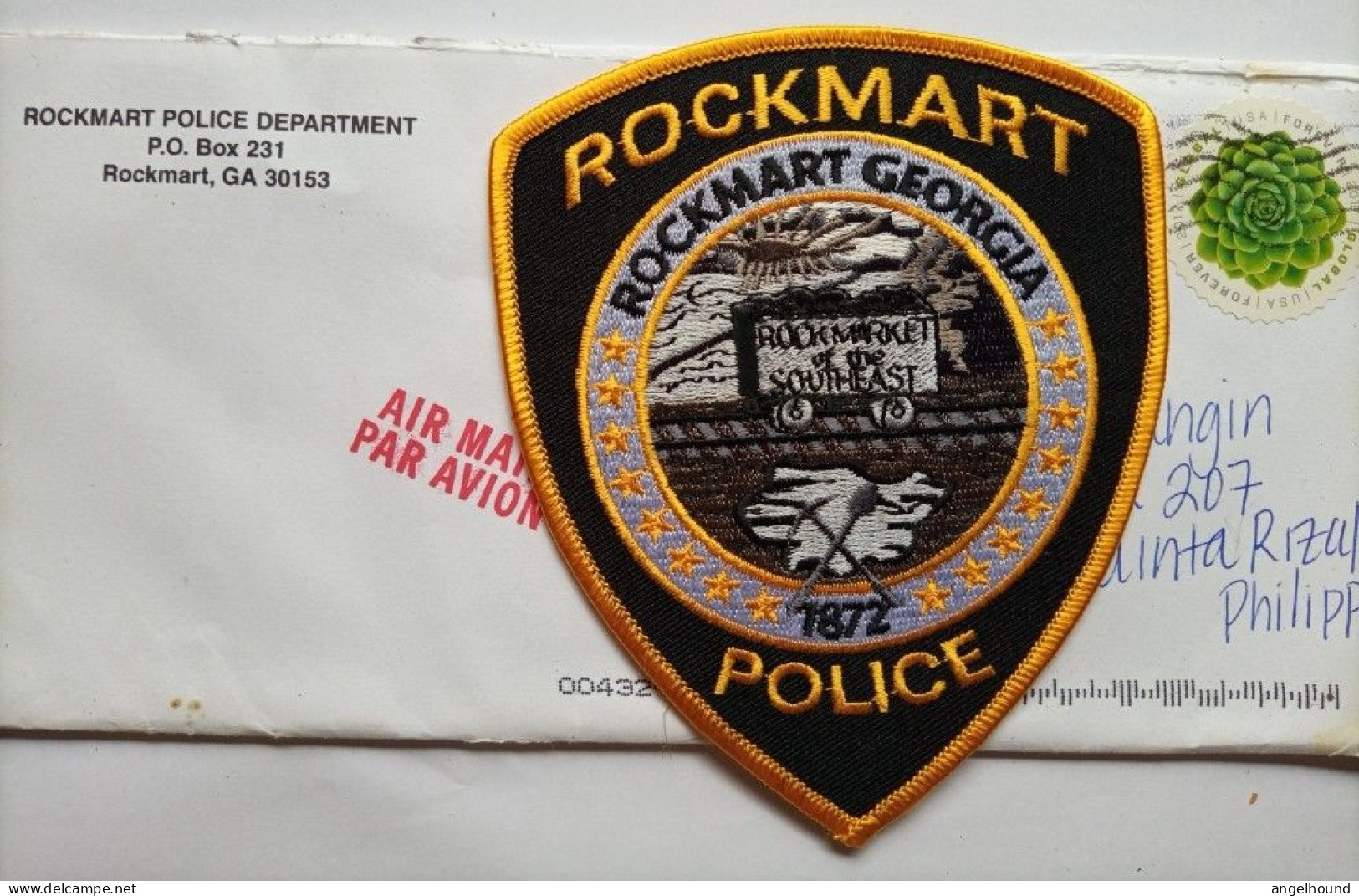 Rockmart , Georgia USA Police - Politie & Rijkswacht