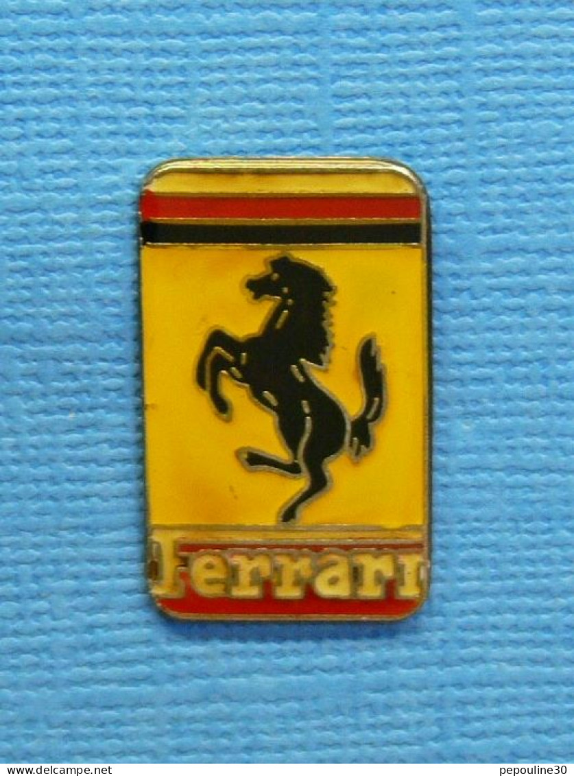 1 PIN'S //  ** LOGO / FERRARI ** - Ferrari