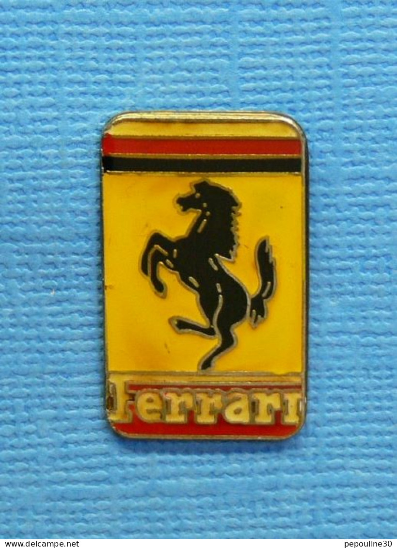 1 PIN'S //  ** LOGO / FERRARI ** - Ferrari