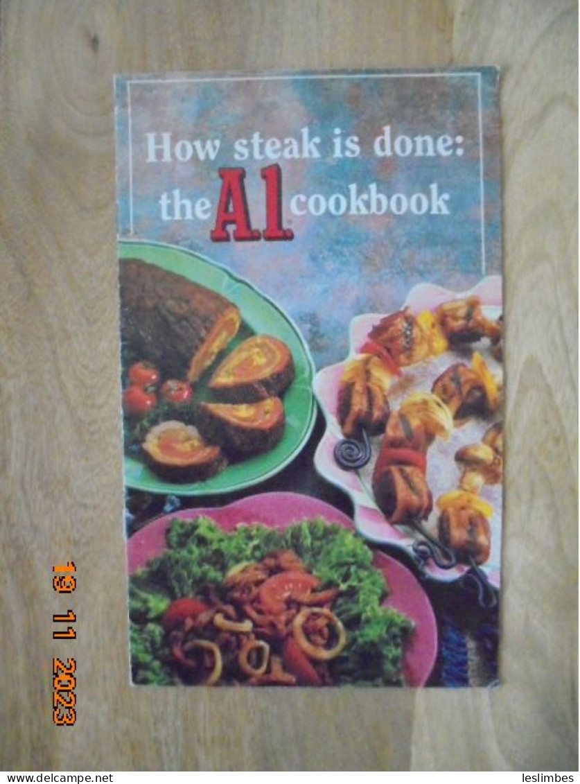 How Steak Is Done: The A1 Cookbook - Nabisco Food Products 1990 - Américaine