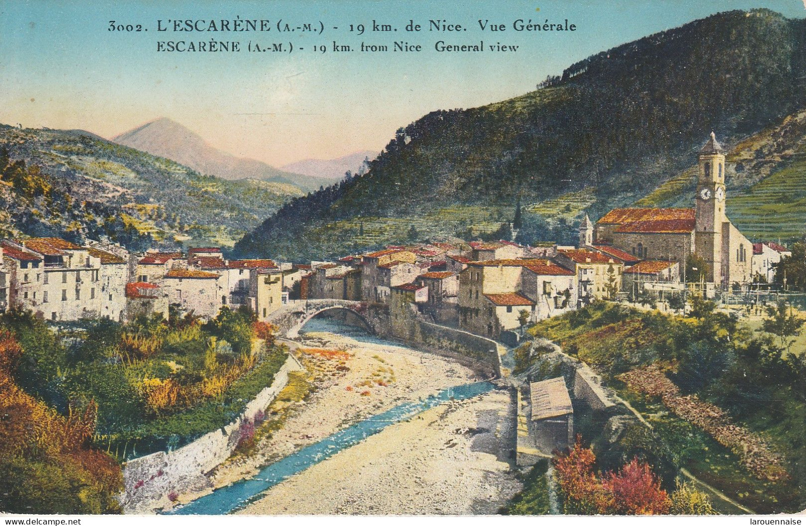 06 - L' ESCARENE - Vue Générale - L'Escarène