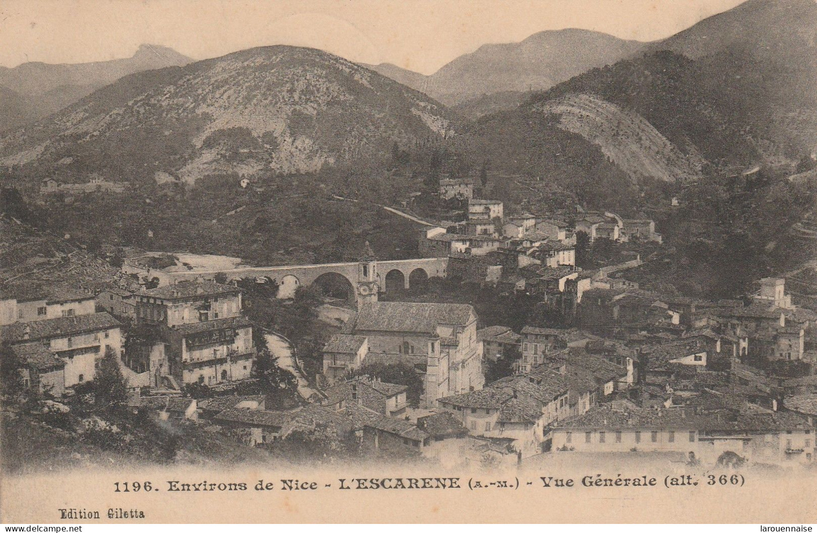 06 - L' ESCARENE - Vue Générale - L'Escarène