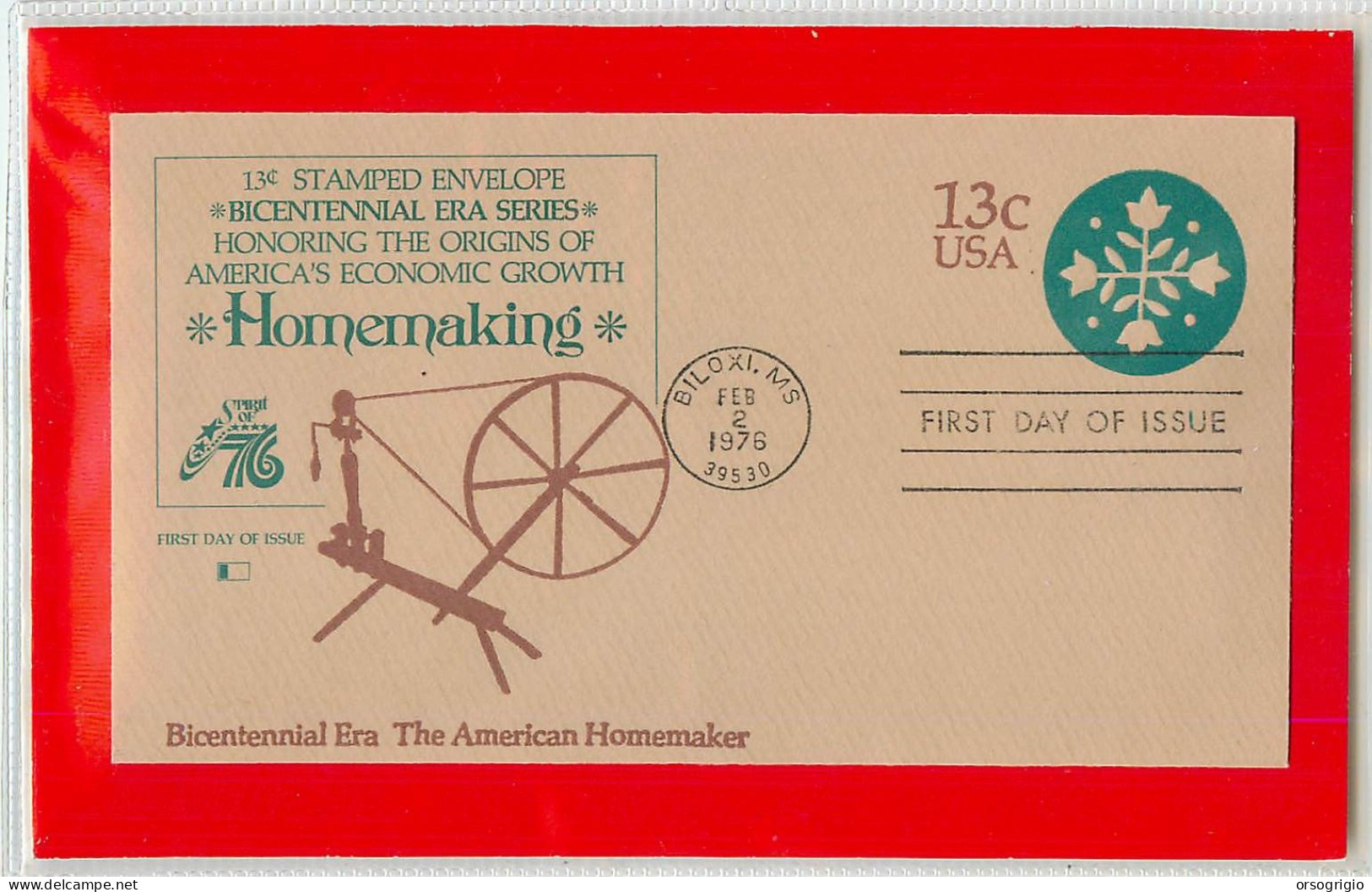 USA - Intero Postale - Ganzsachen - Stationery -  The American Homemaker - 1961-80