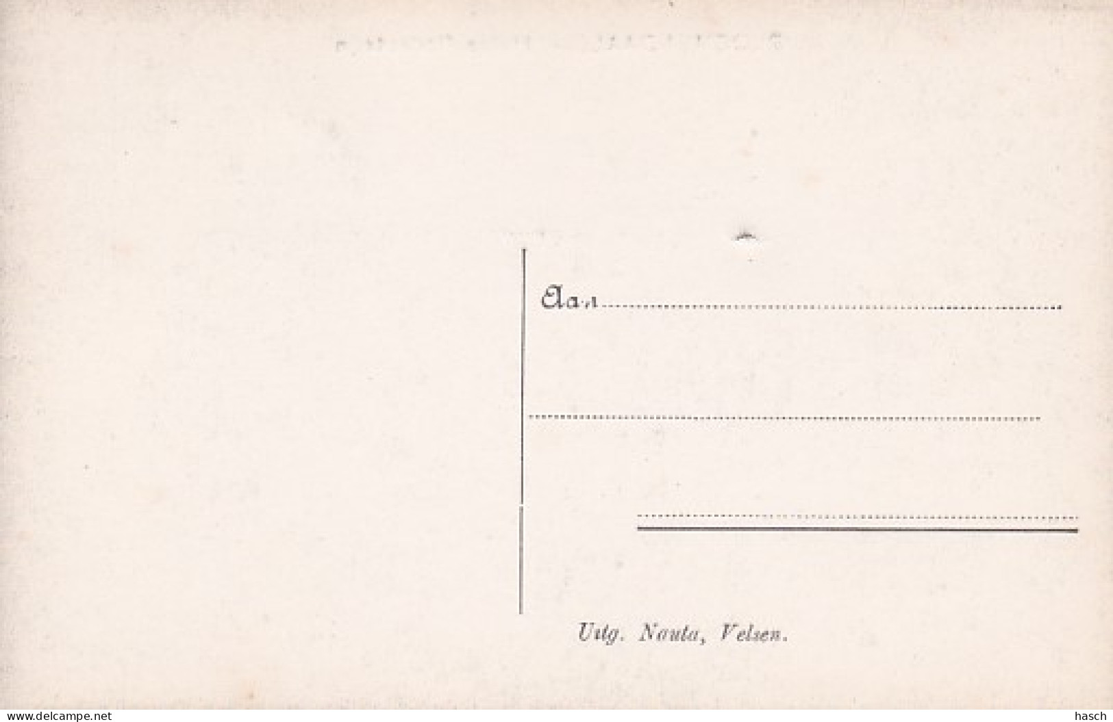 484569Bloemendaal, Huize Rodesteijn.(kleine Beschadiging Achterkant) - Bloemendaal