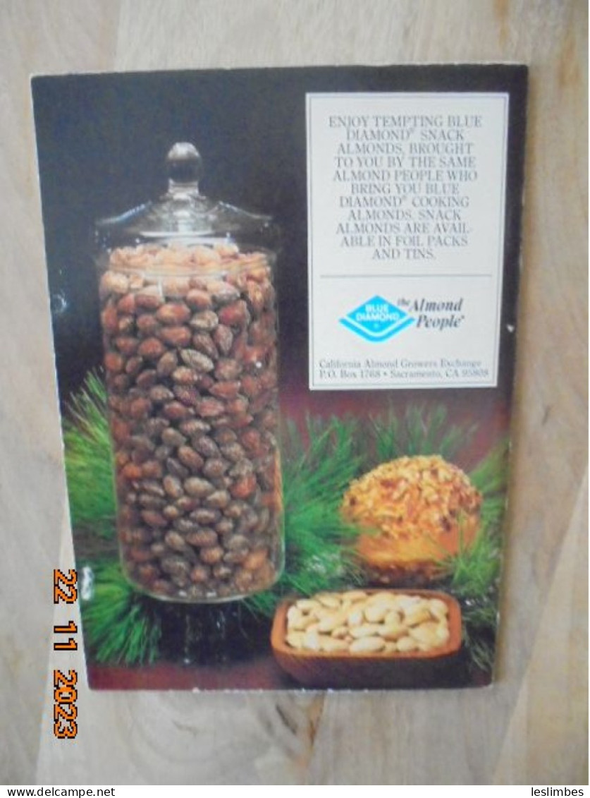 New Treasury Of Almond Recipes - Blue Diamond The Almond People 1980 - American (US)