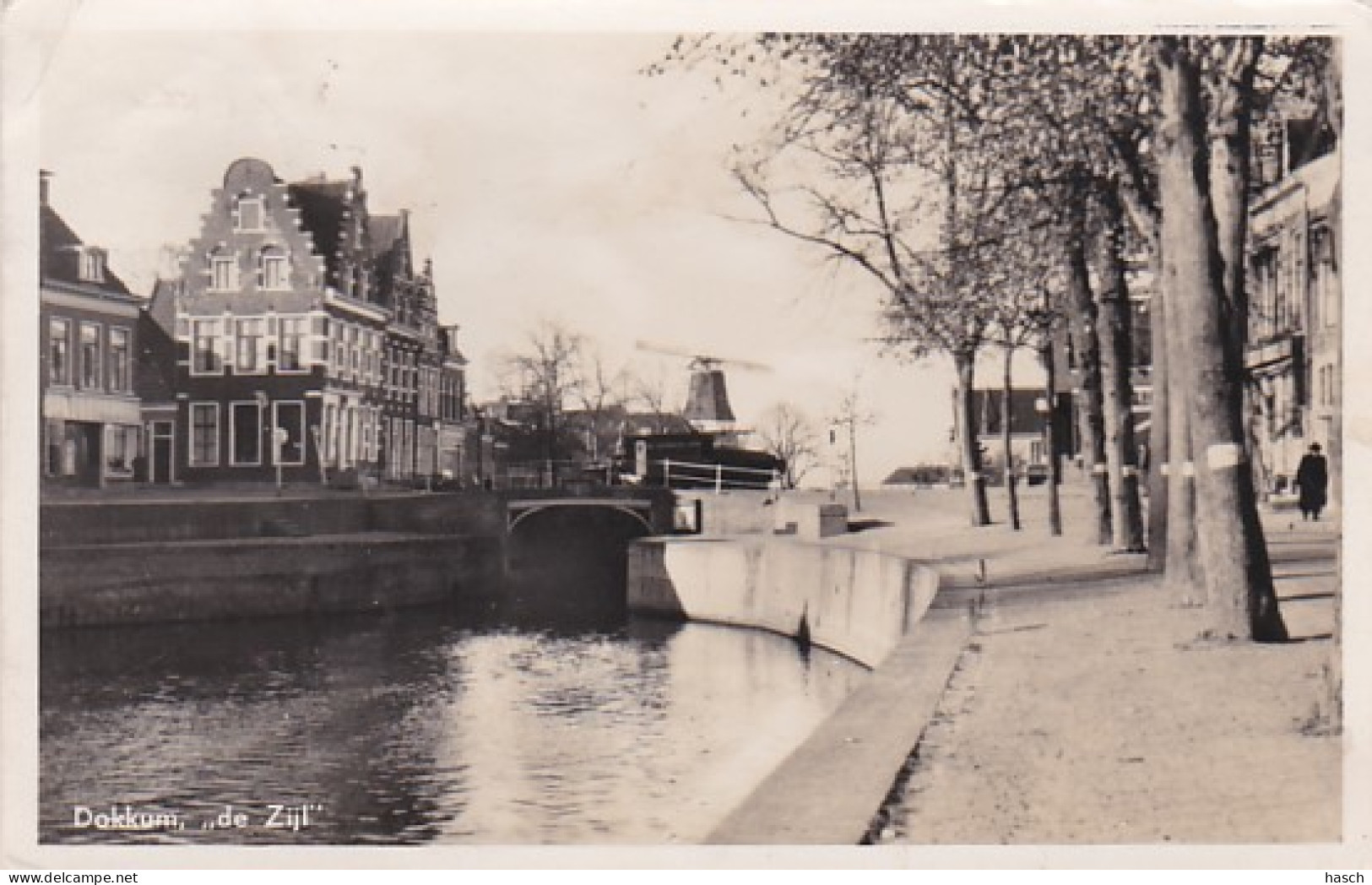 48444346Dokkum, ,,de Zijl’’ (FOTOKAART)(zie Hoeken) - Dokkum