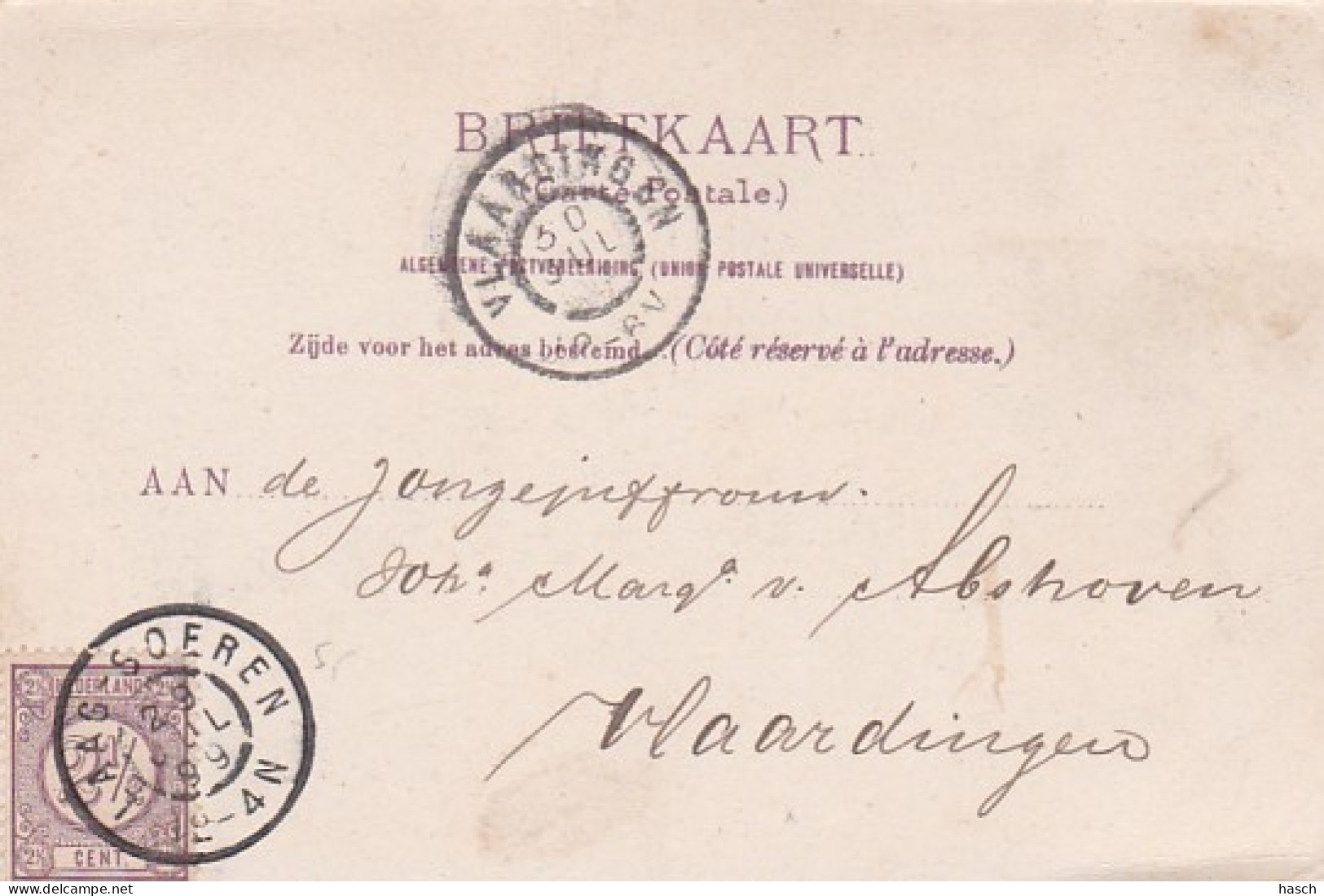 4844548Koninklijk Paleis 't Loo.1899. (linksonder Een Vouw) - Apeldoorn