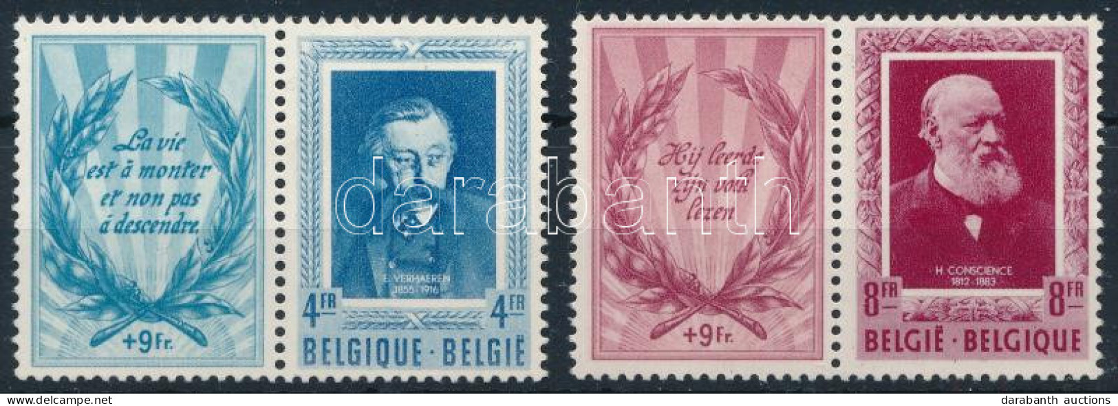 **, * Belgium 1952 Mi 947-948 Zf (**Mi EUR 200,-) - Andere & Zonder Classificatie