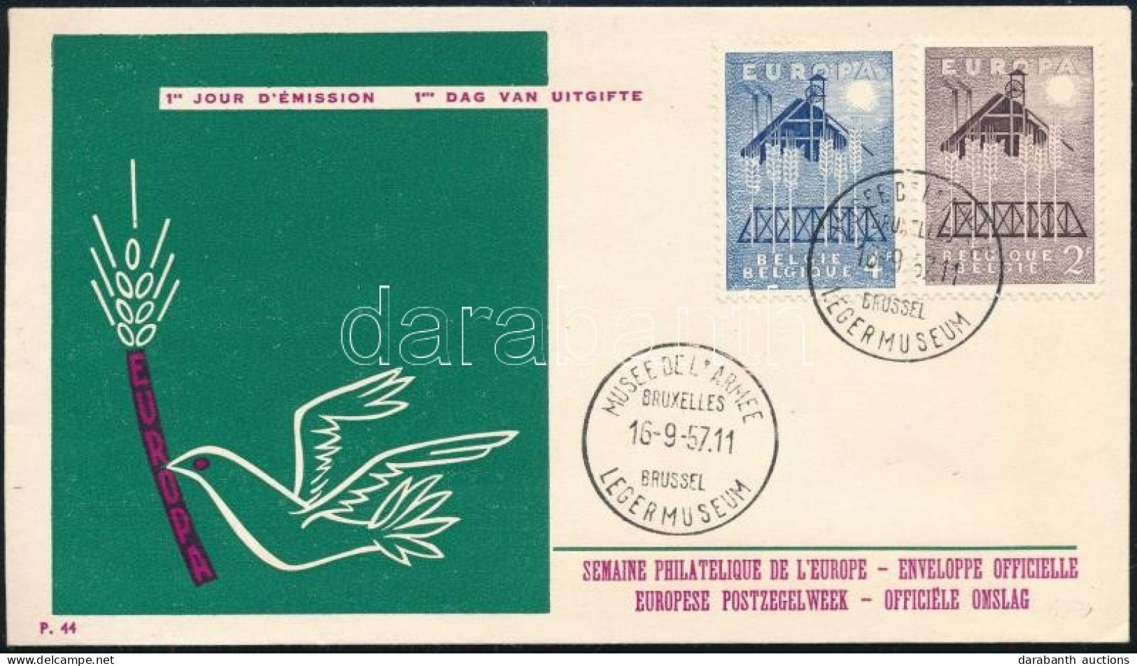 Belgium 1957 - Sonstige & Ohne Zuordnung