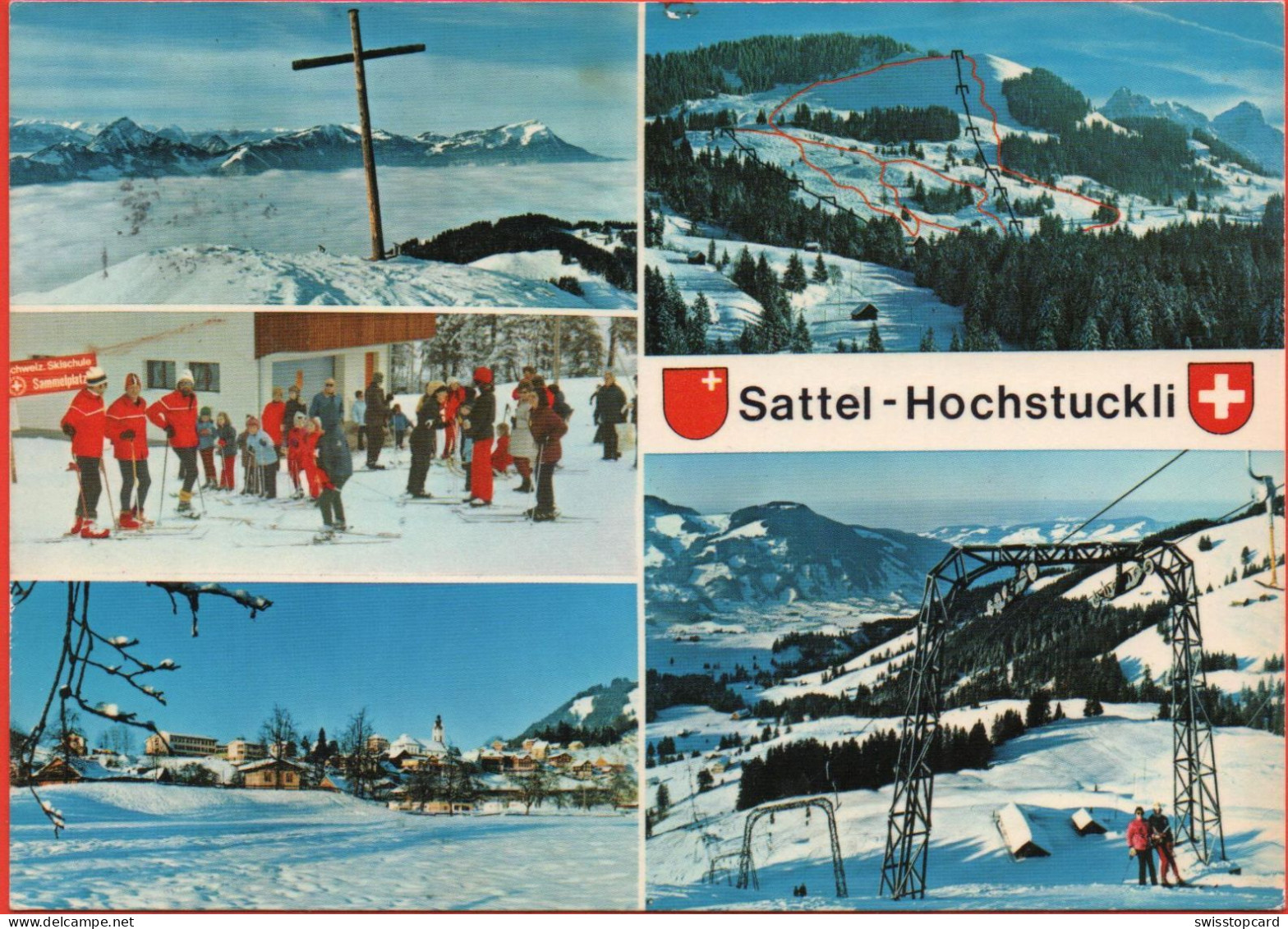 SATTEL-HOCKSTUCKLI Skigebiet Skischule Skilift - Sattel