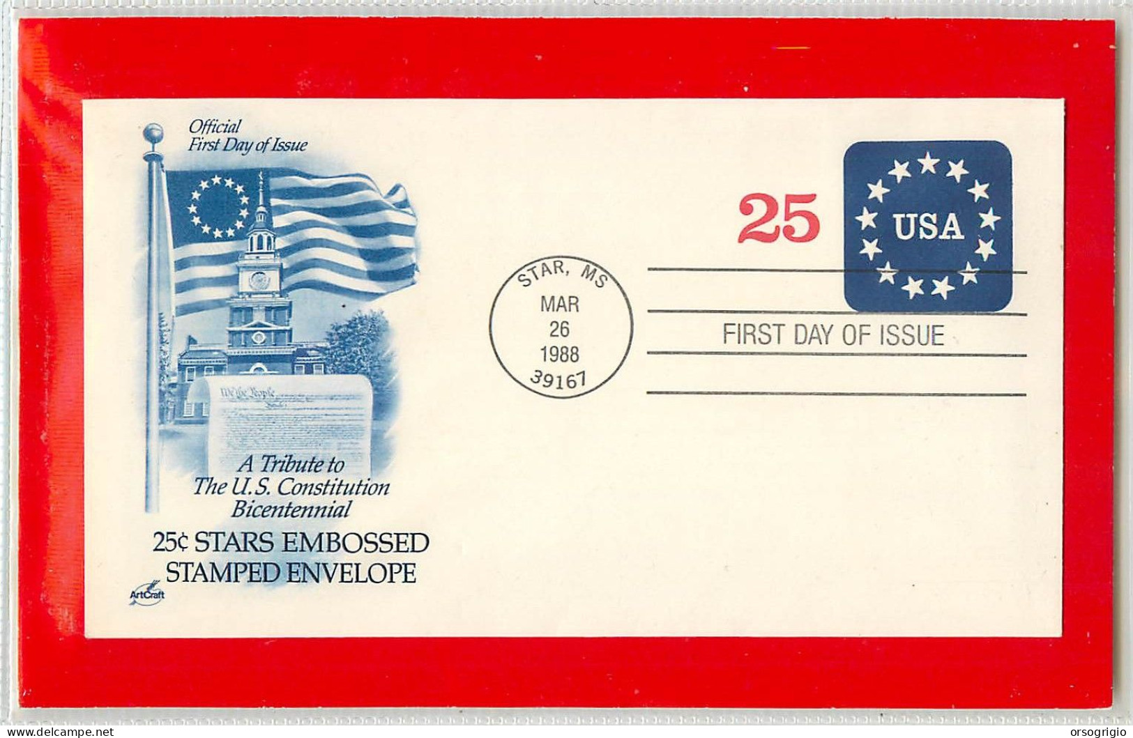 USA - Intero Postale - Ganzsachen - Stationery -  25c. - 1981-00