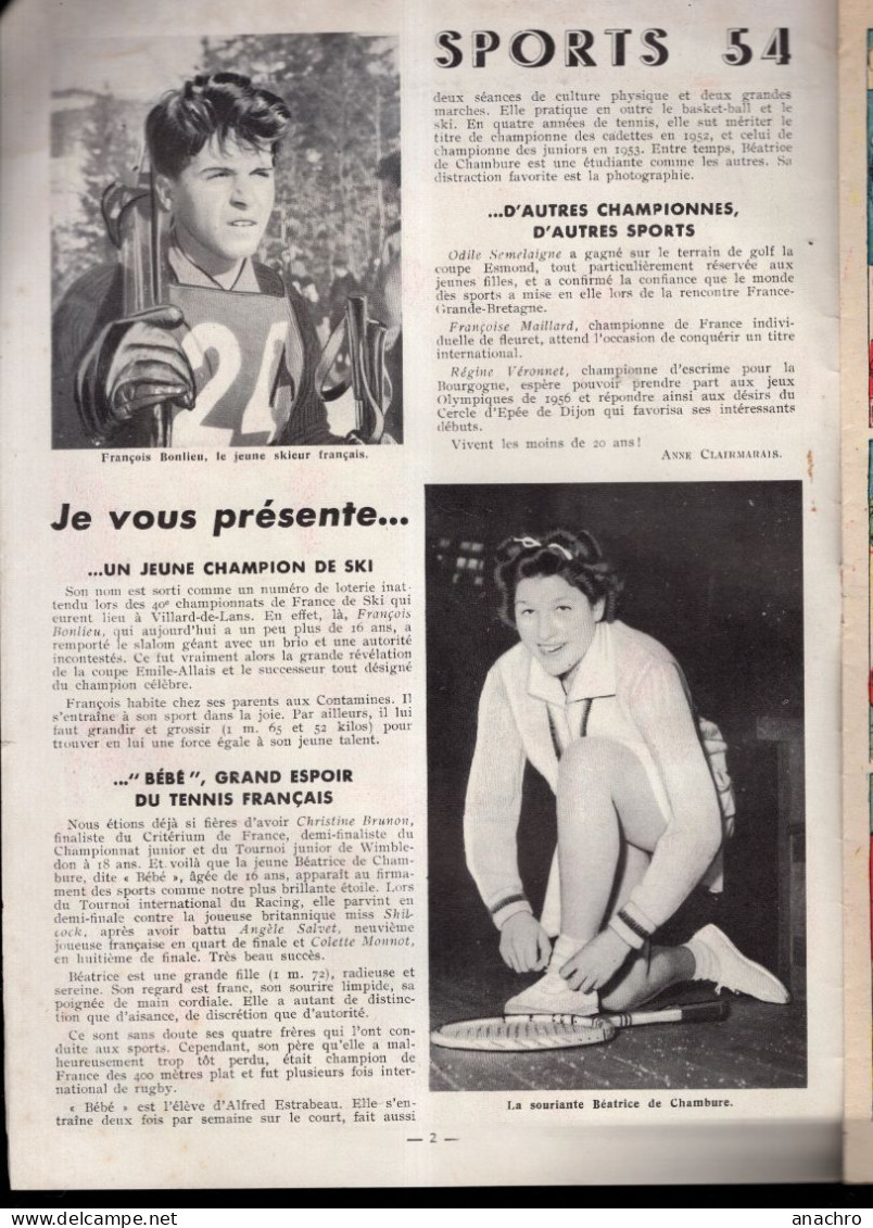 Magazine LISETTE N°16 ZETTE Reporter Du 18 Avril 1954 NIQUE Et Son Scooter - Lisette