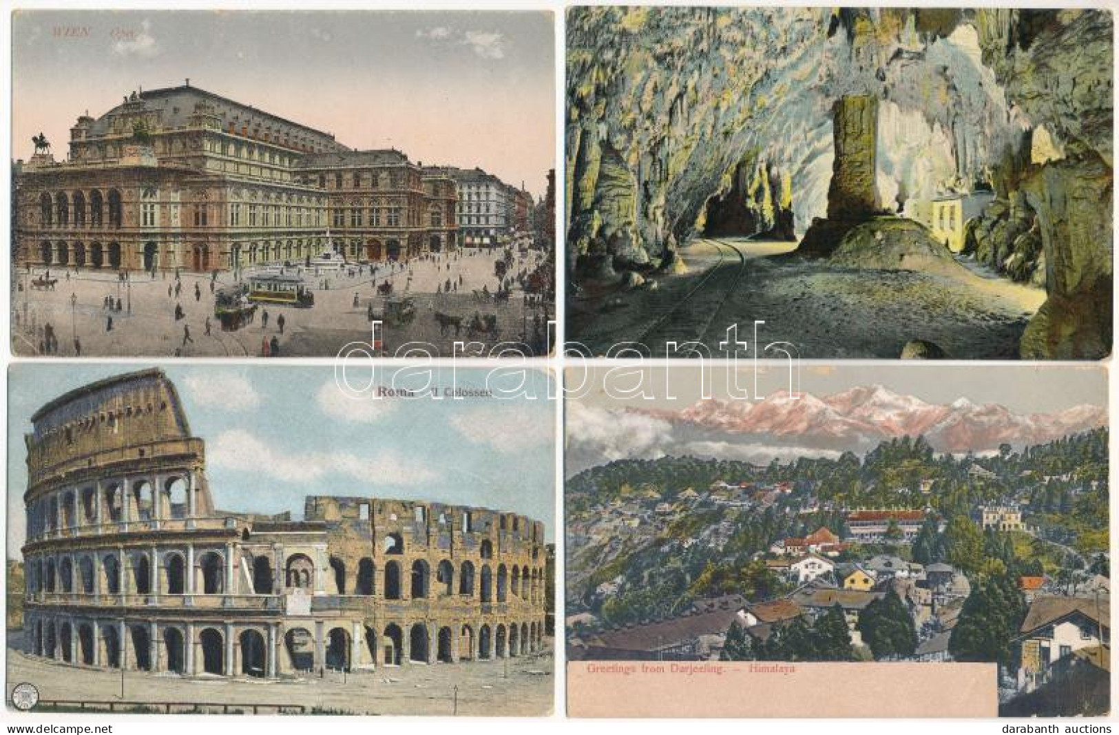 **, * 21 Db RÉGI Külföldi Város Képeslap Vegyes Minőségben / 21 Pre-1945 European And Other Town-view Postcards In Mixed - Ohne Zuordnung