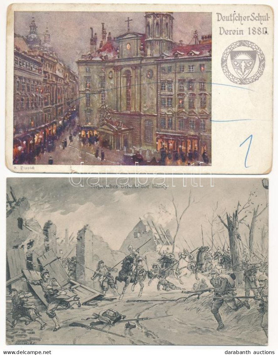 **, * 21 Db RÉGI Művész Képeslap Vegyes Minőségben: Festmények / 21 Pre-1945 Art Motive Postcards In Mixed Quality: Pain - Non Classés