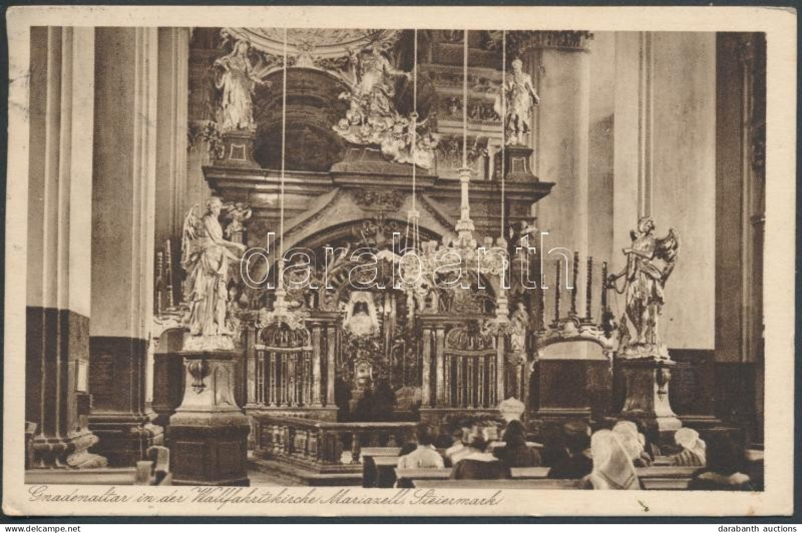 T2/T3 Mariazell, Wallfahrtskirche, Gnadenaltar / Pilgrimage Church, Altar, Interior (EK) - Non Classés