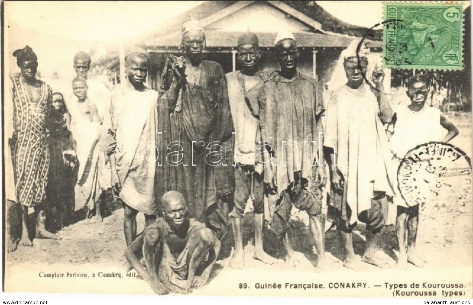 * T1 Conakry, Types De Kouroussa / Native Group, African Folklore - Unclassified