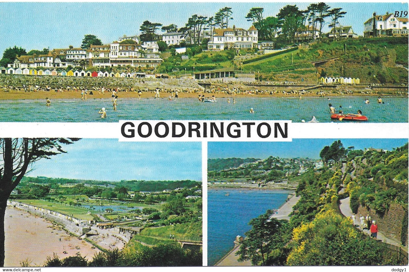 SCENES FROM GOODRINGTON, PAIGNTON, DEVON, ENGLAND. UNUSED POSTCARD   Zq6 - Paignton