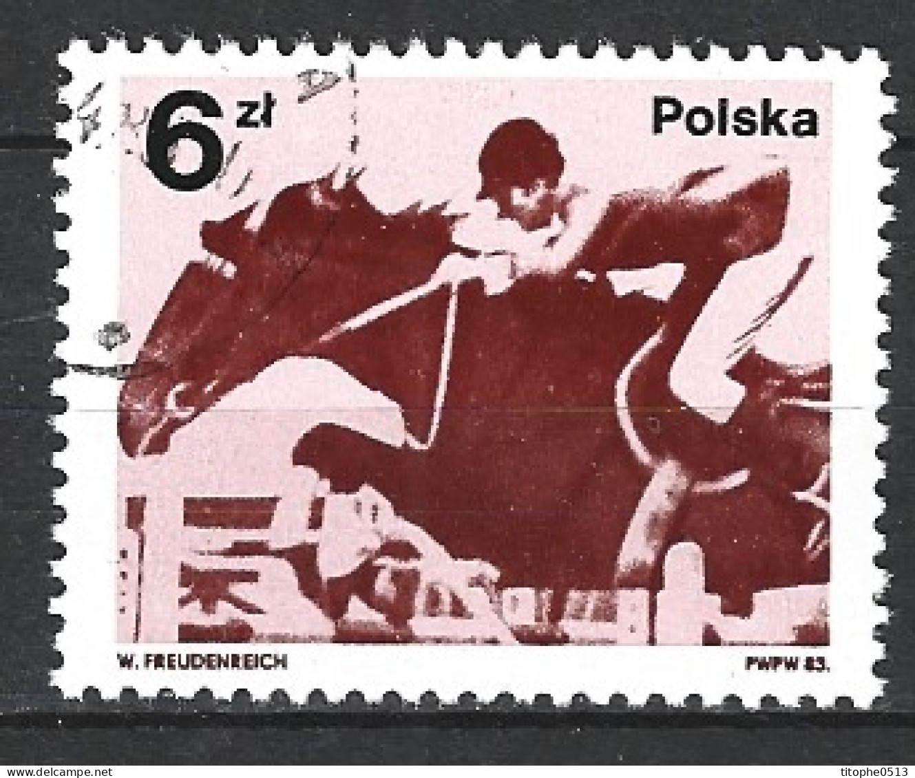 POLOGNE. N°2676 Oblitéré De 1983. Jumping. - Jumping