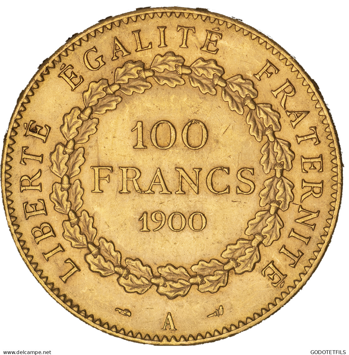 III ème République-100 Francs Génie 1900 Paris - 100 Francs (or)
