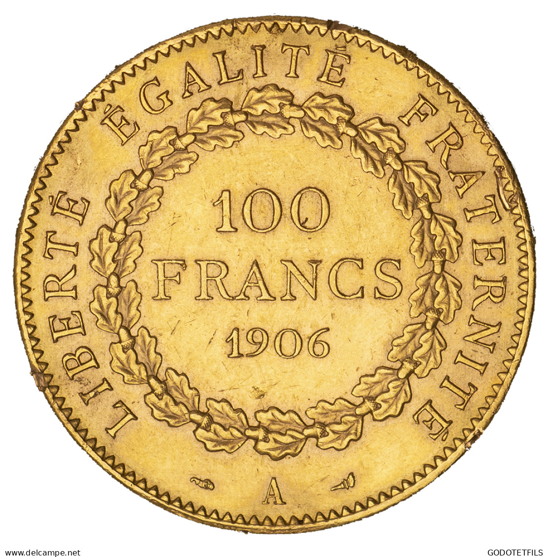 III ème République-100 Francs Génie 1906 Paris - 100 Francs (gold)