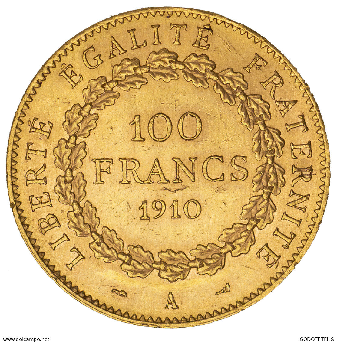 III ème République-100 Francs Génie 1910 Paris - 100 Francs (oro)