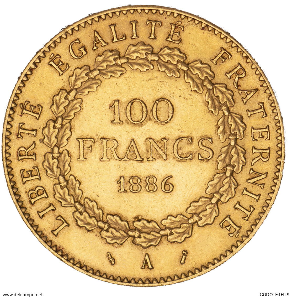 III ème République-100 Francs Génie 1886 Paris - 100 Francs (oro)