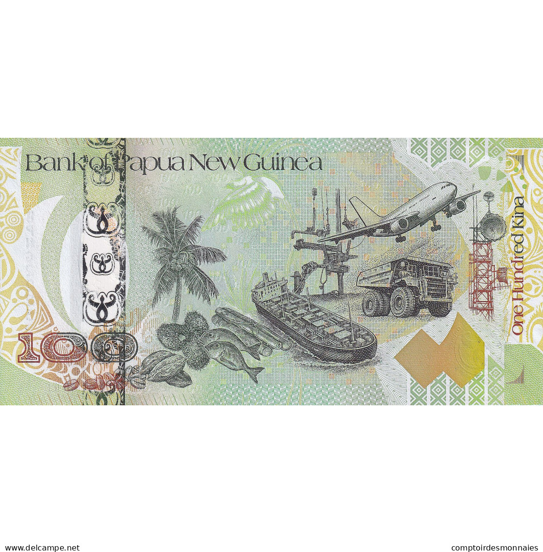 Papouasie-Nouvelle-Guinée, 100 Kina, 2008, KM:37a, NEUF - Papouasie-Nouvelle-Guinée