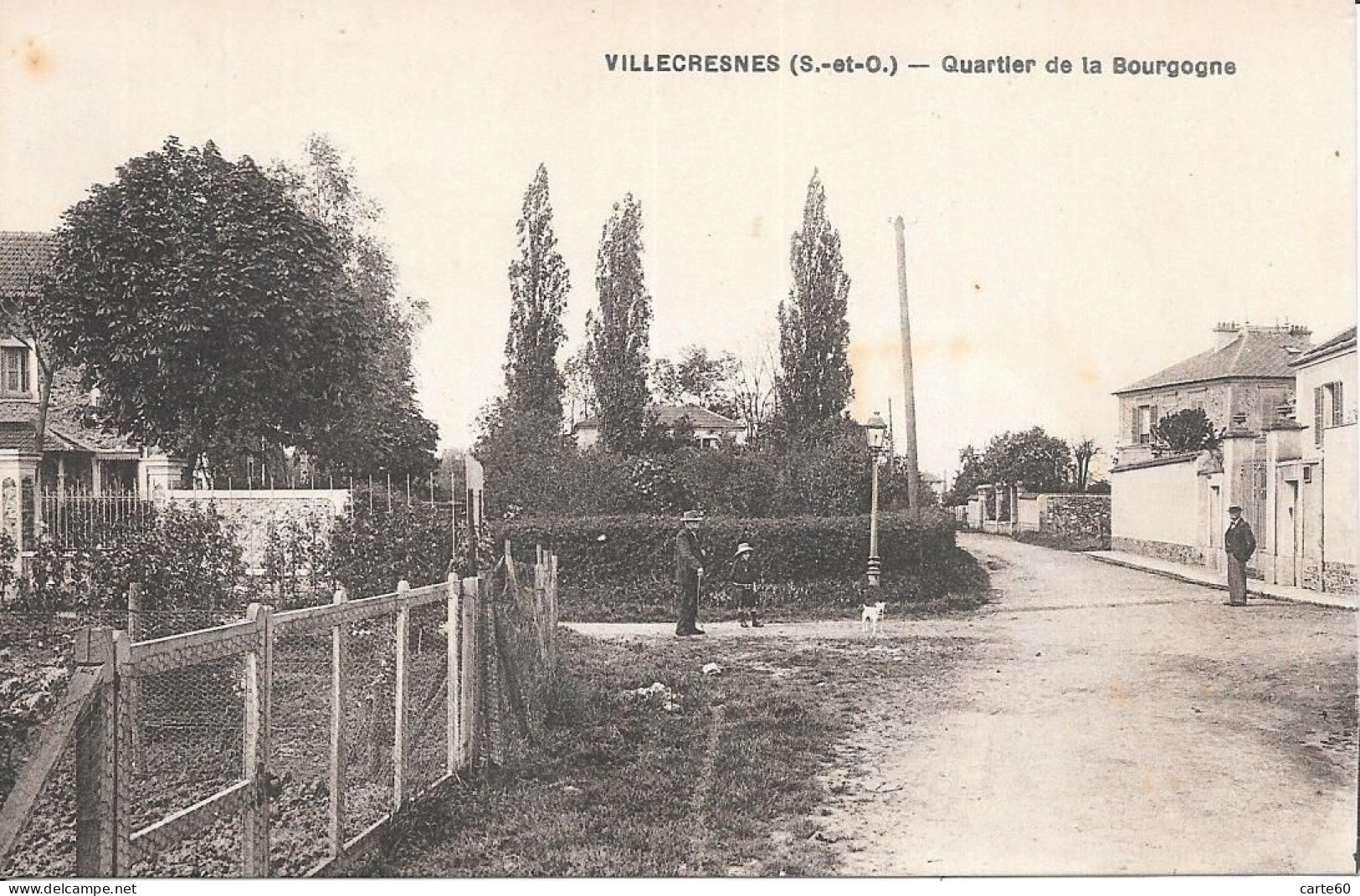 VILLECRENES - QUARTIER DE LA BOURGOGNE - Villecresnes