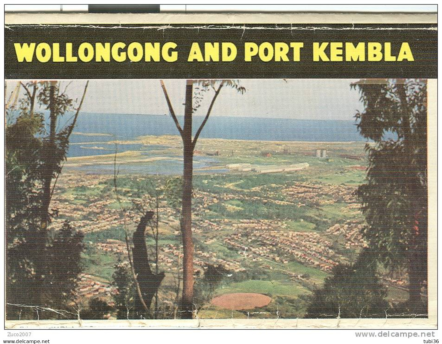 PORT  KEMBLA, MINI FOLDER SIZE 15 X 10.5, WITH A PICTURE, WHITE BLACK GIANT 61 X 14.5, 3 PICTURES WHITE BLACK SIZE 7 X10 - Wollongong