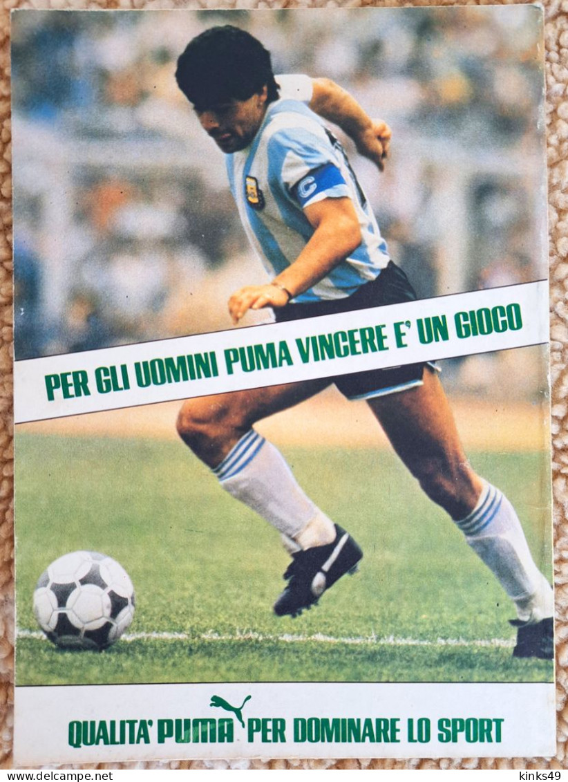 M452> LINUS N° 6 GIUGNO 1987 = Con Diego Armando Maradona Pubblicità PUMA - Primeras Ediciones