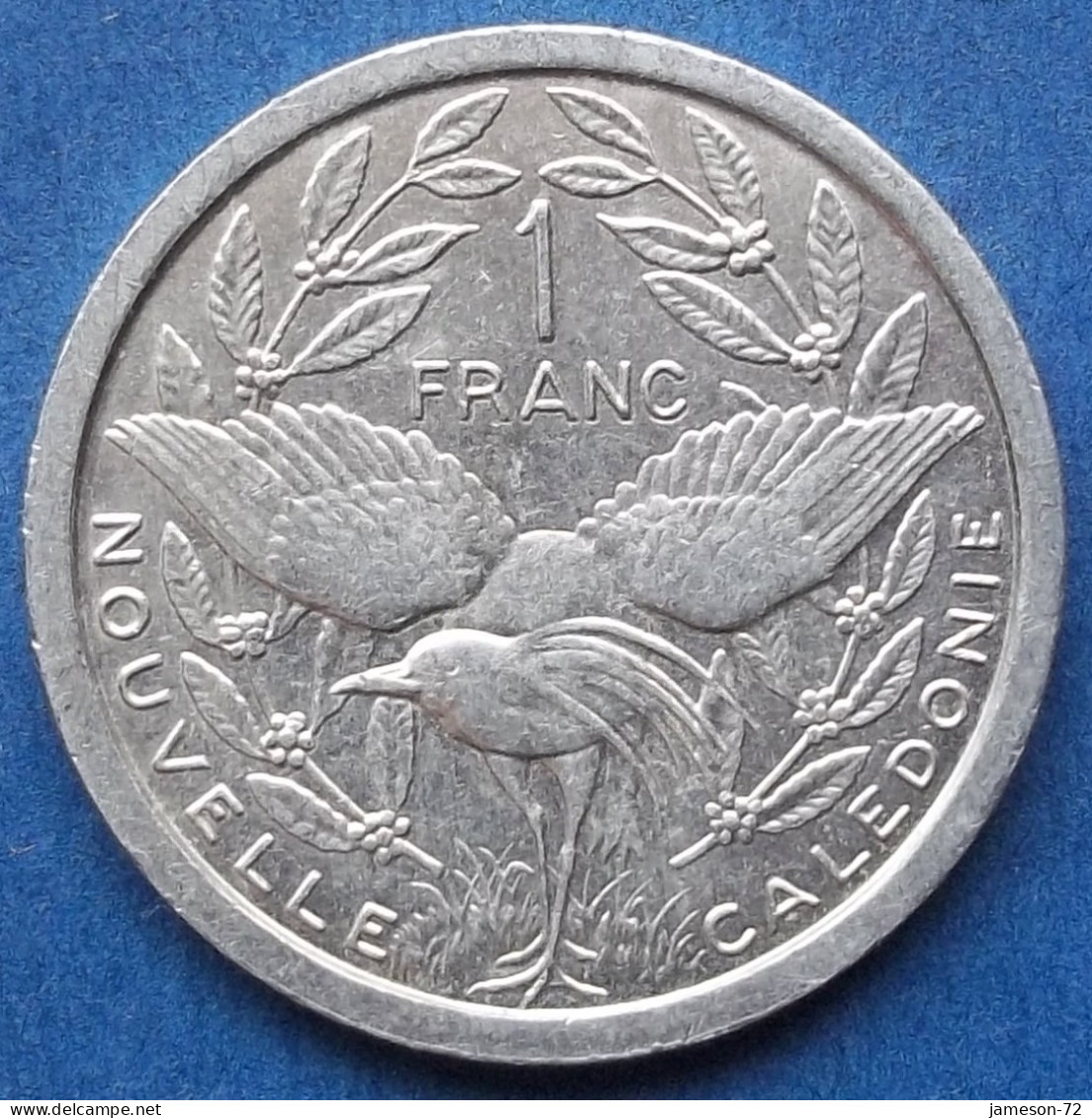 NEW CALEDONIA - 1 Franc 1983 KM# 10 French Overseas Territory - Edelweiss Coins - Nieuw-Caledonië