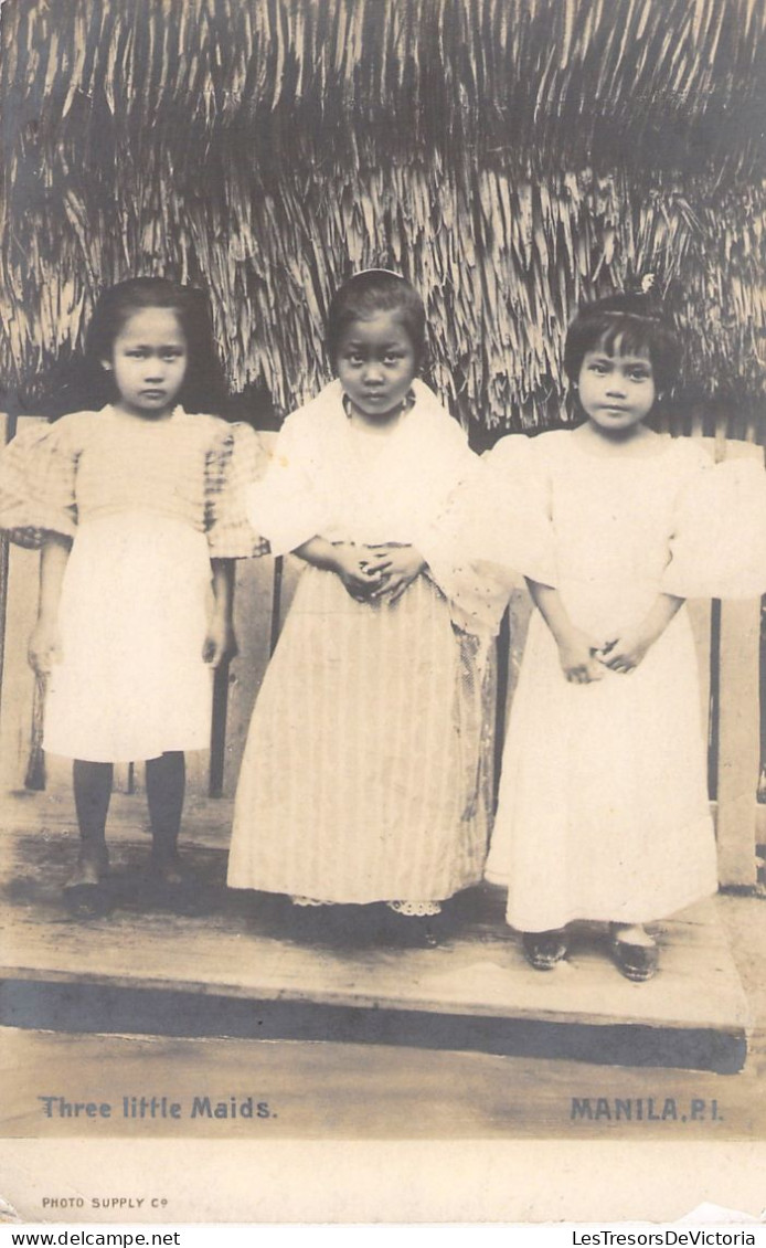 PHILIPPINES - Manila - Manille - Three Little Maids - Carte Postale Ancienne - Philippines