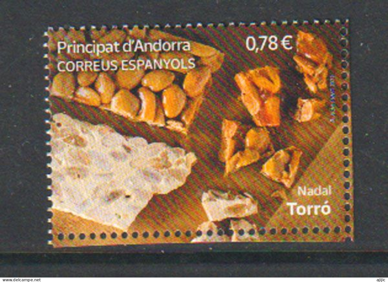 2023: Le Turrón. Confiserie De Nougat Espagnol, Timbre Neuf ** - Unused Stamps