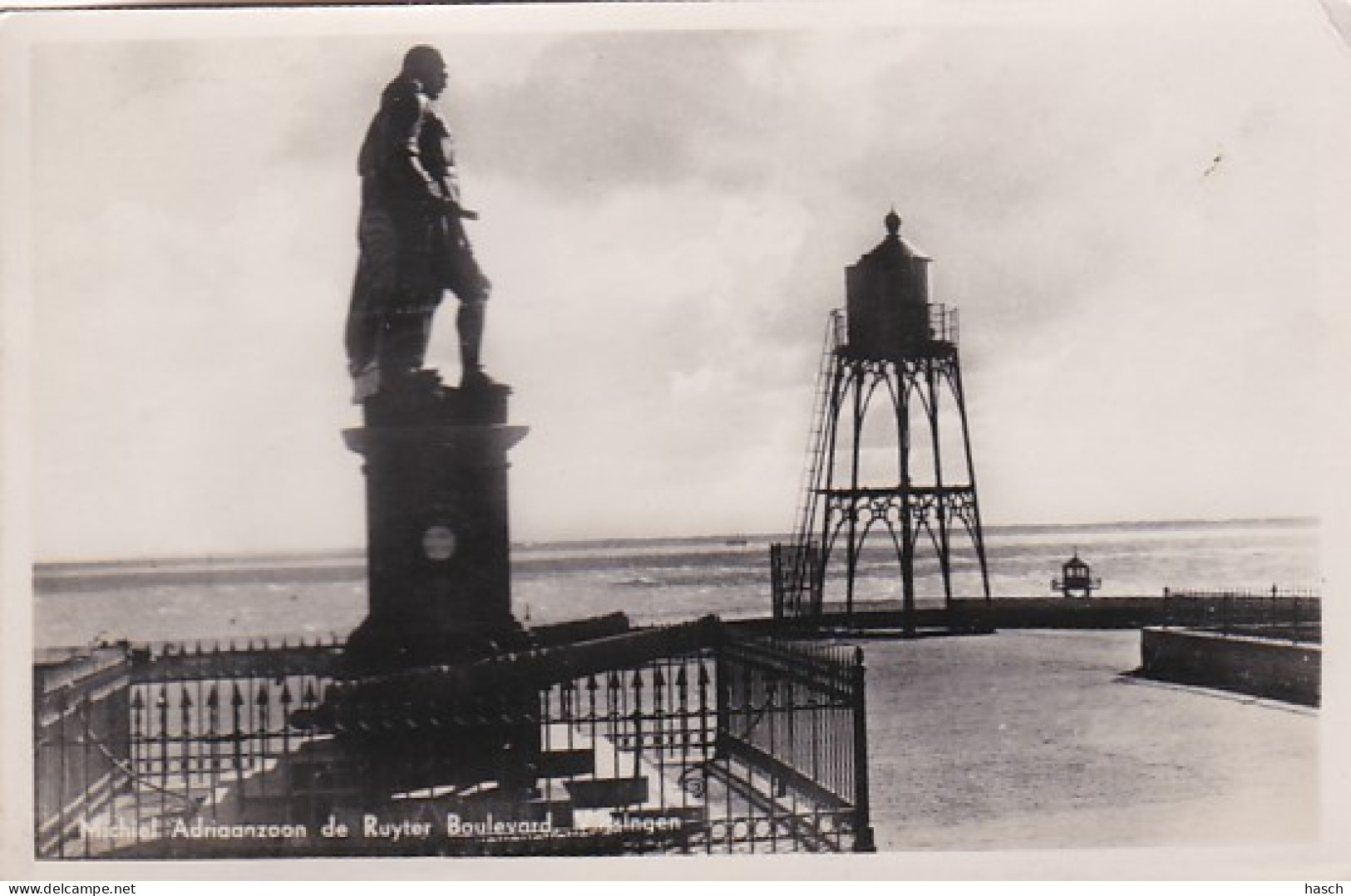 48422Vlissingen, Michiel Adriaanzoon De Ruyter Boulevard. 1936.(rechtsboven Een Kleine Vouw) - Vlissingen