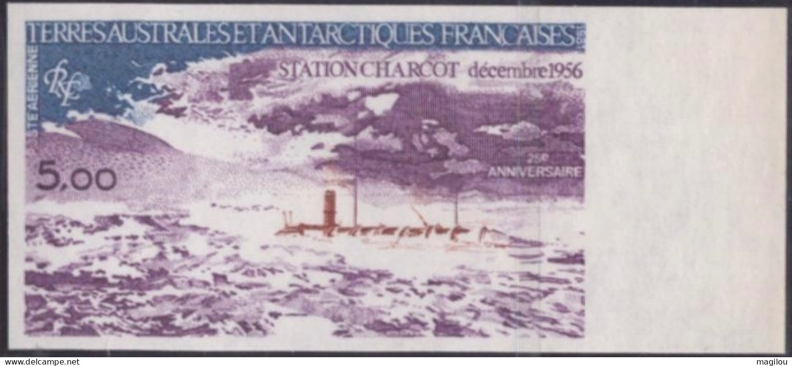 Essai De Couleur Multicolore  Taaf/fsat Station Charcot  Yvert PA 65 MNH **2 - Non Dentelés, épreuves & Variétés