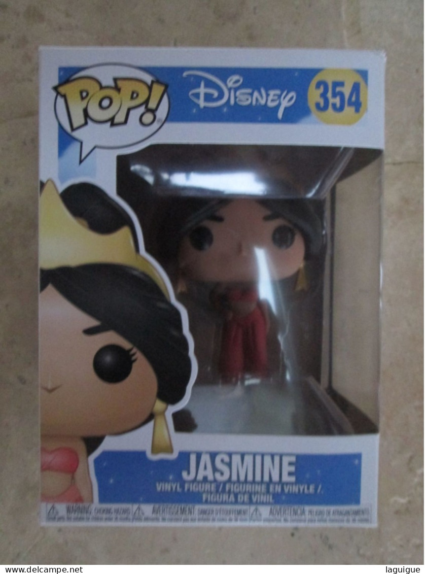 FUNKO POP AVEC BOITE N° 354 JASMINE TENUE ROUGE - Disney