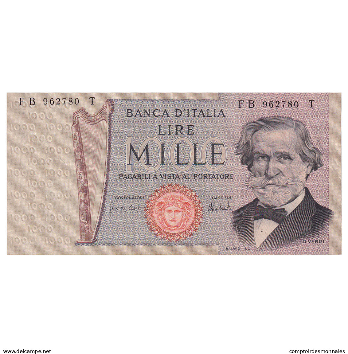 Billet, Italie, 1000 Lire, 1973, 1973-02-15, KM:101c, TTB - 1.000 Lire