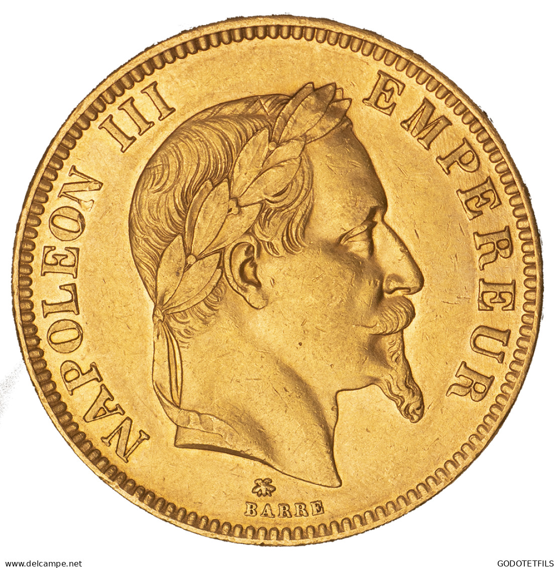 Second-Empire-100 Francs Napoléon III Tête Laurée 1862 Paris - 100 Francs (gold)