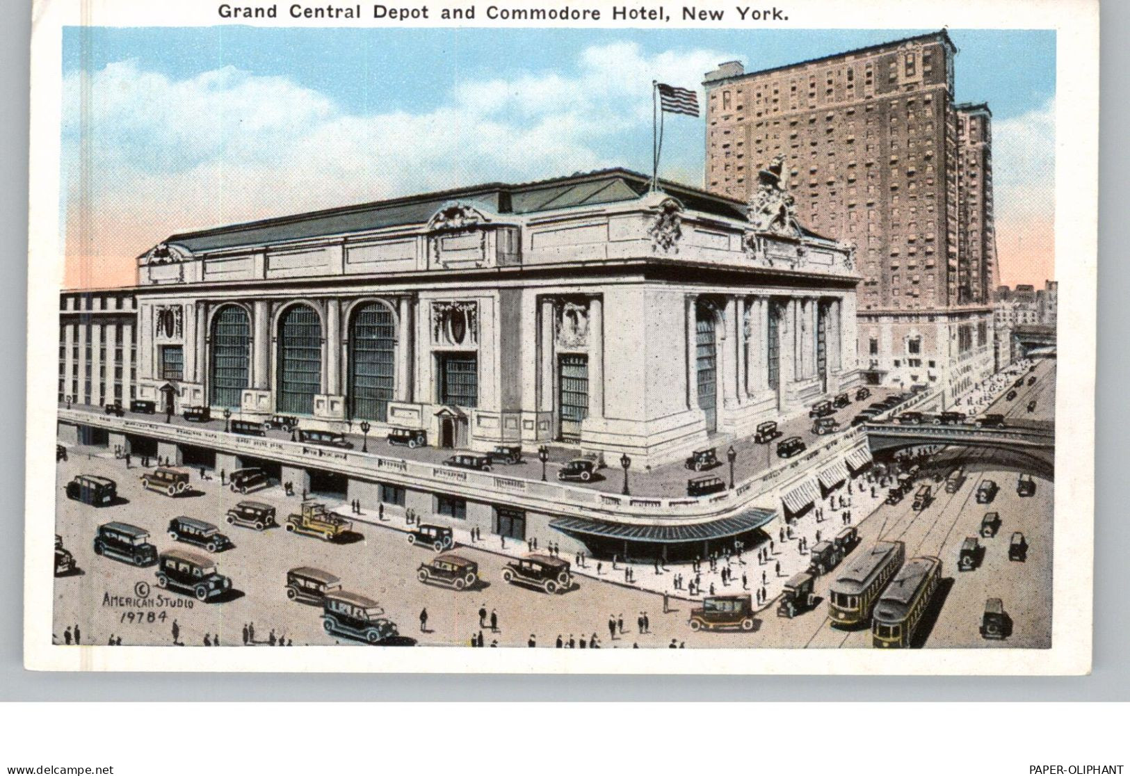 USA - NEW YORK - Grand Central Depot / Commodore Hotel - Grand Central Terminal