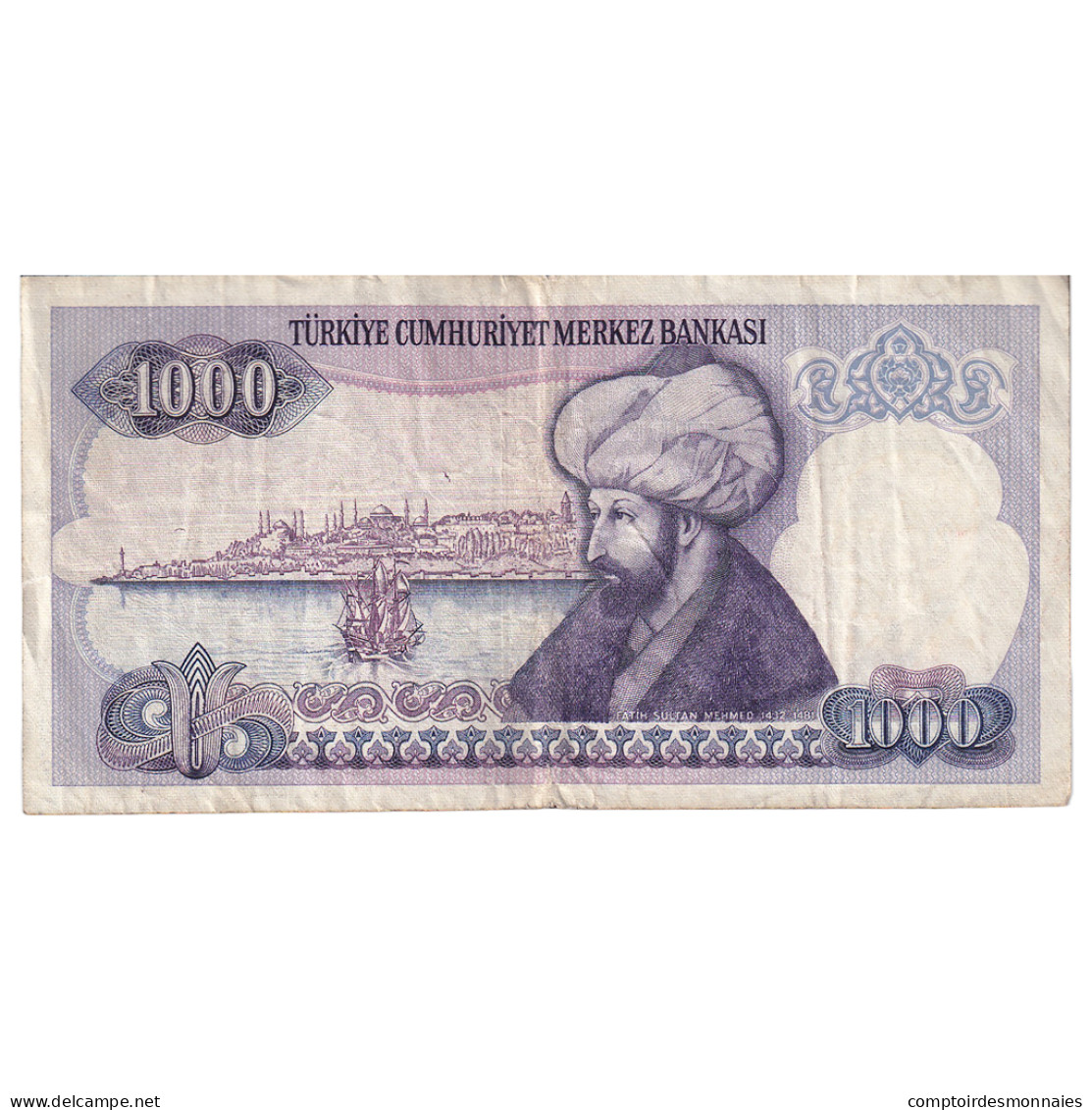 Billet, Turquie, 1000 Lira, 1986, KM:196, TTB - Turquie
