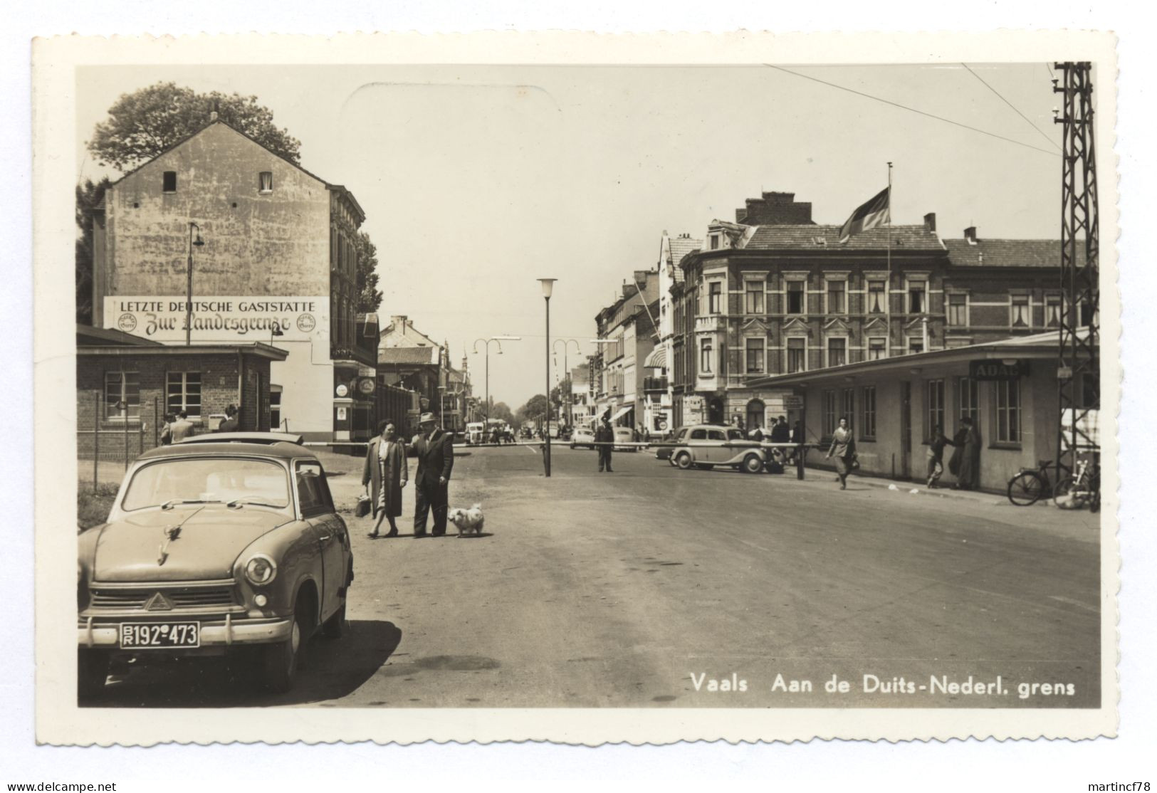 Niederlande Vaals Aan De Duits-Nederl. Grens Gel. 1959 - Vaals