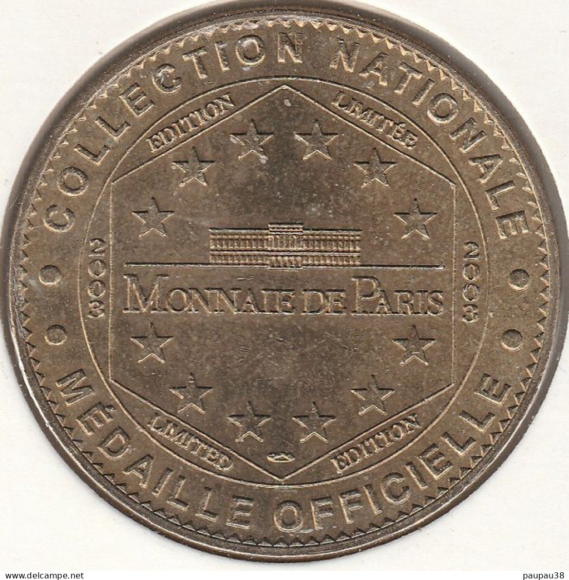 MONNAIE DE PARIS 2003 -24 SARLAT-LA-CANÉDA Maison De La Boétie XVIe Siècle - 2003