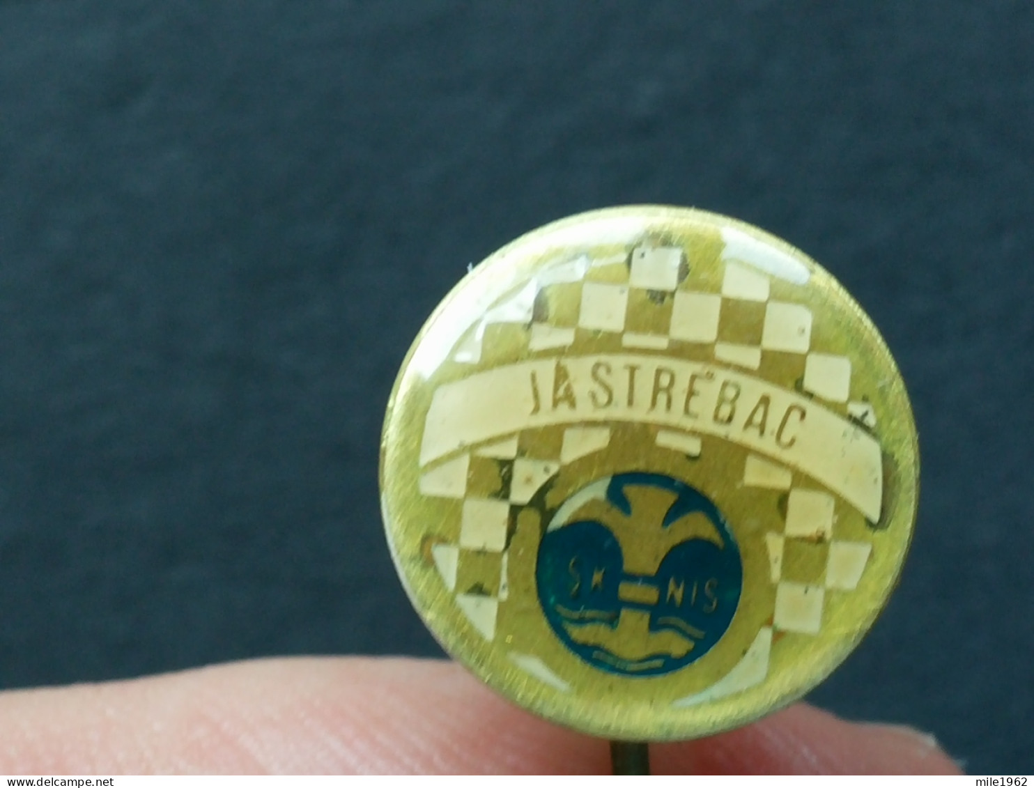 BADGE Z-71-2 - CHESS ECHECS SCHACH AJEDREZ SAKK SAH, JASTREBAC, SERBIA, Club - Games