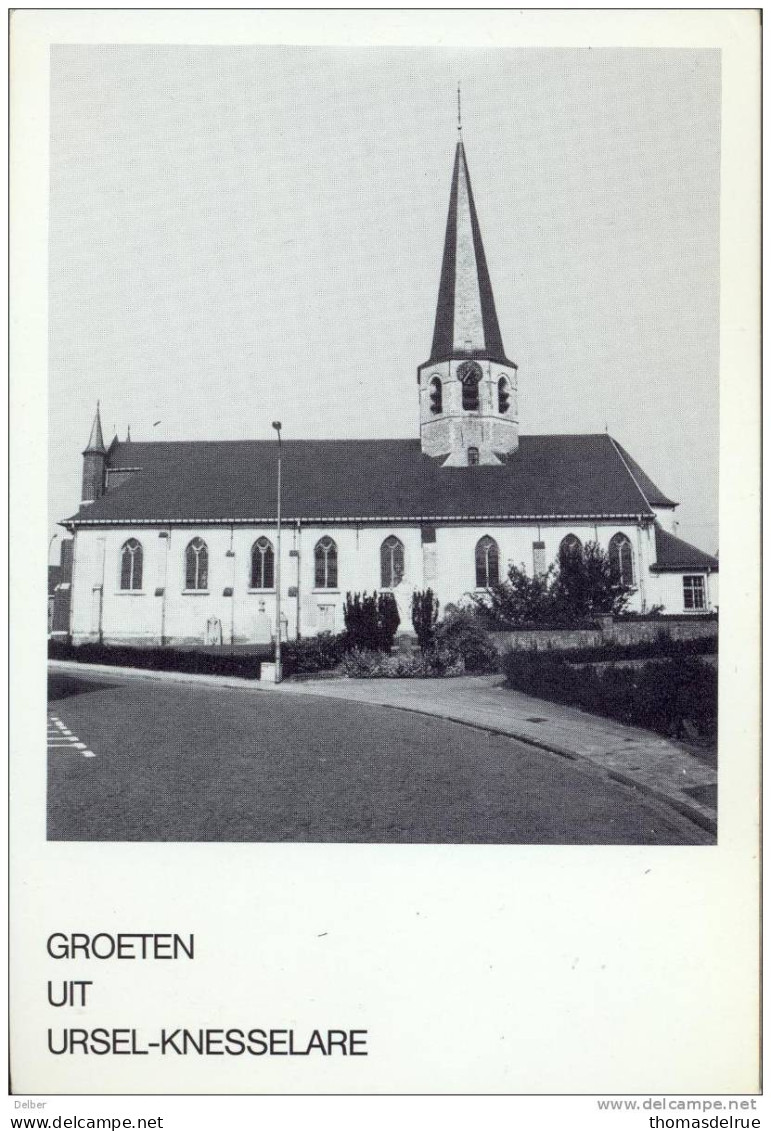 _R350:KNESSELARE (URSEL) Sint-Medarduskerk ... Groeten Uit URSEL-KNESSELARE - Knesselare