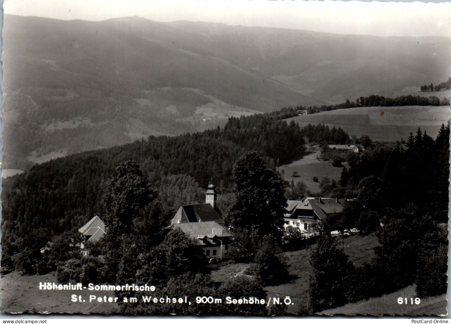 47110 - Niederösterreich - St. Peter Am Wechsel , Panorama - Gelaufen  - Wechsel