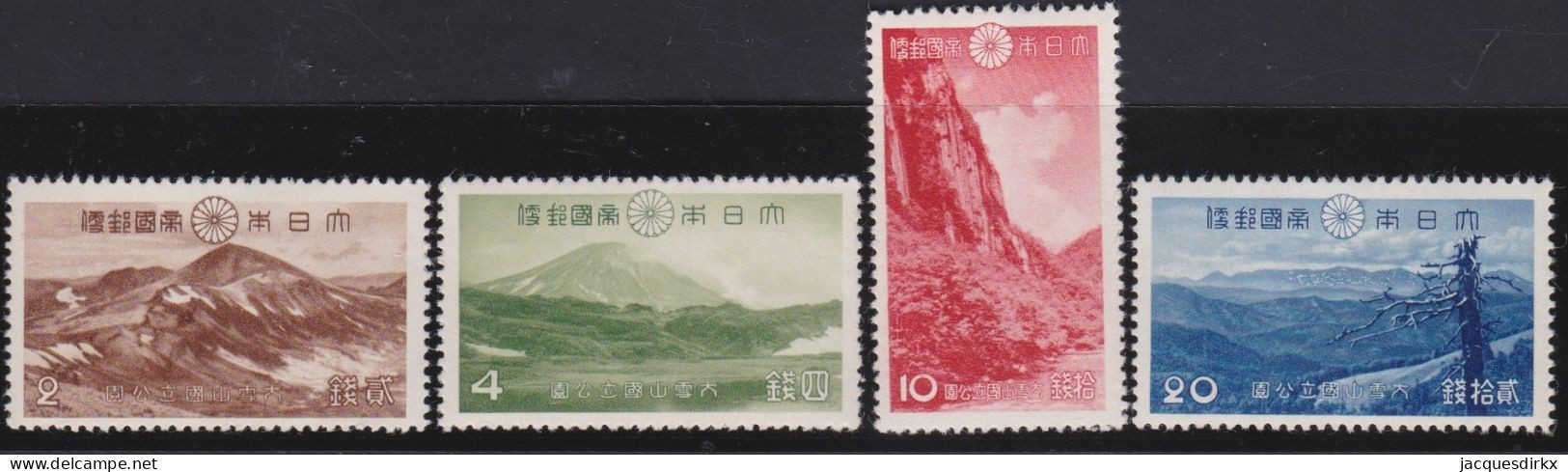 Japan        .    Michel     .  292/295        .       *         .    Mint-hinged - Neufs