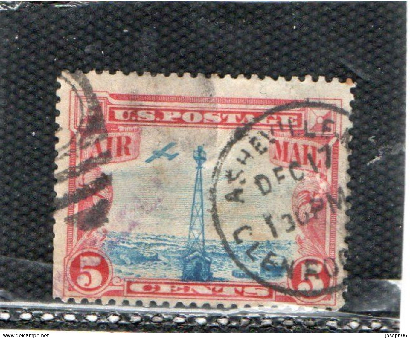 ETATS - UNIS   1928  Poste Aérienne  Y.T. N° 11  Oblitéré - 1a. 1918-1940 Afgestempeld