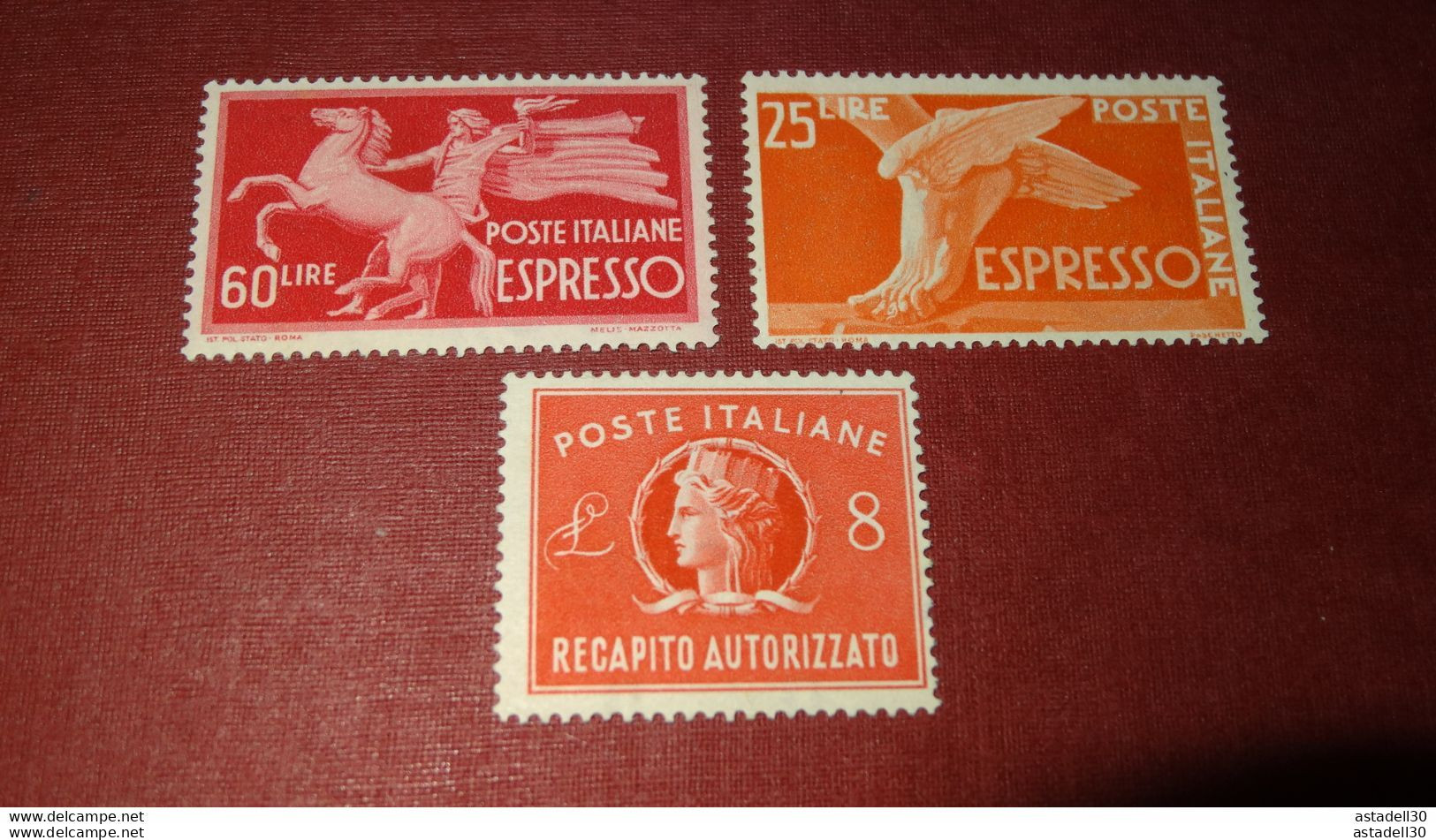 ITALIA : 3 Timbres Expres Neufs** Sans Charniere ........ CL1-6-4 - Sonstige & Ohne Zuordnung